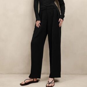 Banana Republic Pleated Wide Leg Pants